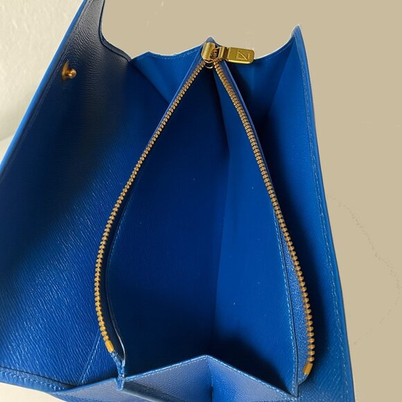 Louis Vuitton Epi Sarah Long Wallet Toledo Blue Pre-owned - Picture 5 of 12